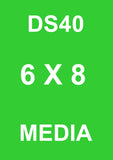 - 6 X 8  (152 X 203) DNP DS40 MEDIA (400 PRINTS)