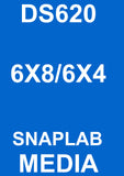 DNP SNAPLAB MEDIA   6 X 8(152 x 203) 400 prints in box 6 x 4 media(102 x 152).  800 prints DS620 DSSL620  SNAPLAB MEDIA