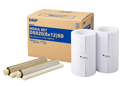 DS820 MEDIA 8 X 12 (260)PRINTS - (SD) Quantity Discount
