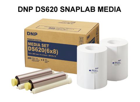6X8 DNP DS620 MEDIA (800 6X4 PRINTS)(400 6X8 PRINTS) QUANTITY DISCOUNT